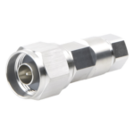 ANDREW / COMMSCOPE F1TNM-HC – Conector Coaxial N Macho / Estilo Derecho / 50 Ohm / 0-18000 MHz / 565 Vrms / Blindaje -110 dB / Para Cable FSJ1-50A