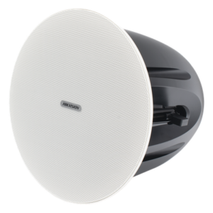 HIKVISION DS-QAZ0610G1 – Altavoz de Techo / 2.5W - 10W / Tweeter 1.0" + Woofer 6.5" / 100V / 70V / 8Ω / 98dB / 120Hz - 20kHz
