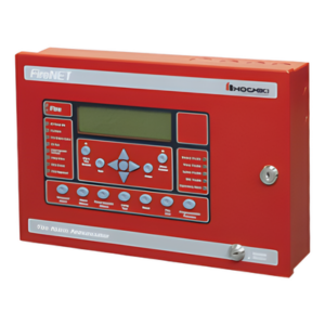 HOCHIKI FN-LCDS-US00-R024 – Anunciador Serial / LCD 8 Líneas x 40 Caracteres / RS-485 / Hasta 15 Unidades en Red / UL 864 9ª Edición / Montaje Superficie o Empotrado