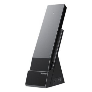 FANVIL H603W-B – Teléfono IP Inalámbrico / Wi-Fi 6 Doble Banda / 6 Teclas DSS Programables / Material Antibacterial ISO 22196 / Batería 1900 mAh / Audio HD