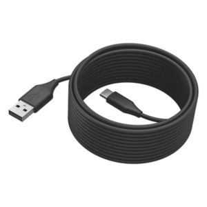 JABRA PANACAST50USB-5 – Cable USB 2.0 / 5 m (16.4 ft) / USB-A y USB-C / Alta Velocidad / Compatible USB 3.x