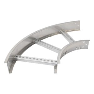 CHAROFIL CHC908R8X12AK – Curva Horizontal de Aluminio / Perfil Z / Peralte 3 1/4" (82.55 mm) / Ancho 12" (304.8 mm) / Radio 8" (203.2 mm) / 90°