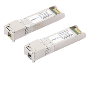 LINKEDPRO BY EPCOM LP-SFP-BD-10G-100 – Transceptor Óptico SFP+ Bidireccional / 10 Gbps / Monomodo / Alcance 100 km (328 ft) / LC/UPC Simplex / DDM / 2 Piezas