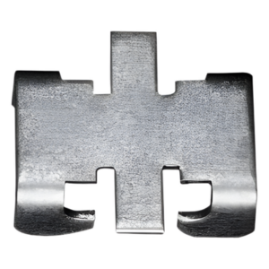 CHAROFIL MG-51-423EZ – Grapa de Sujeción para Curvas Personalizadas / Instalación Rápida en Campo / Acabado Electrozincado EZ / Acero al Carbono
