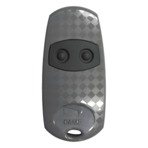 CAME 001-TOP432EE – Control remoto bicanal / 433.92 MHz / Autoaprendizaje / Codificación automática / Diseño compacto