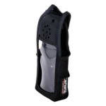 BEE ELECTRONICS INC 3162-B – Funda Protectora / Nylon Resistente / Lazo para Cinto / Capuchón con Broches / Visor Frontal Transparente / Compatible con Radios Portátiles ICOM