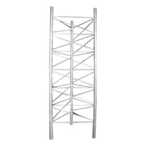 SYSCOM TOWERS STZ-90G-DES – Tramo de desplante para torre arriostrada / 90 cm ancho / 3 m longitud / Galvanizado en caliente / Carga 1000 kg / Resistencia viento 200 km/h