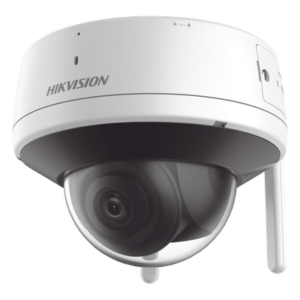 HIKVISION DS-2CV2141G2-IDW(W) – Cámara Domo IP / 4 Megapixel / Lente 2.8 mm / IR EXIR 30 m (98.4 ft) / Wi-Fi Dual Antena / IP66 / AcuSense Lite / dWDR / H.265+