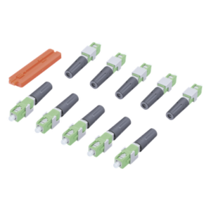 TEMPO SCAPCMCS10 – Conector Mecánico SC/APC / Monomodo 3 mm / Pre-pulido / Reterminable 5x / IL ≤0.4 dB / RL ≥55 dB / -40 a 85 °C