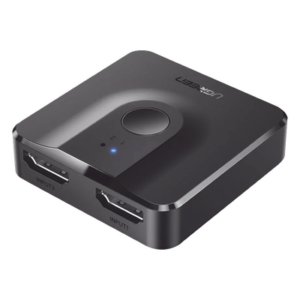 UGREEN 50966 – Switch HDMI Bidireccional / 4K 60Hz / HDR / 3D / Dolby Atmos / Metal / Sin Alimentación Externa