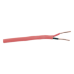 GENESIS 4313-1004/1000 – Cable para Alarmas de Incendio / 2x14 AWG / FPLR-CL3R / Riser / 305 m (1000 ft) / Rojo / Evacuación