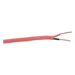 GENESIS 4313-1004/1000 – Cable para Alarmas de Incendio / 2x14 AWG / FPLR-CL3R / Riser / 305 m (1000 ft) / Rojo / Evacuación