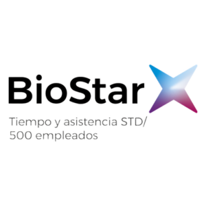 SUPREMA BIOSTARXADDTNASTD – Licencia de Tiempo y Asistencia / Hasta 500 Empleados / 500 Puertas / Cifrado AES-256