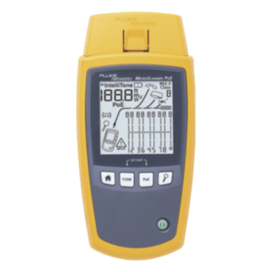 FLUKE NETWORKS MS-POE-KIT – Kit de Verificador de Red PoE / Pantalla LCD Retroiluminada / 802.3af/at/bt/UPoE / Mapeo Gráfico / Sonda Intellitone Pro 200