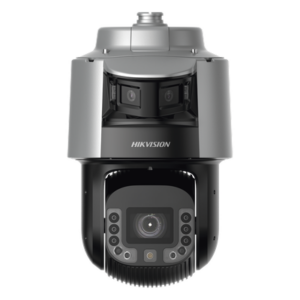 HIKVISION DS-2SF8C442MXG-ELW/26(F0) – [TandemVu] Domo PTZ IP 4 Megapixel con Cámara Panoramica 180º de 6 Megapixel / 42X Zoom / 300 mts IR y 30 mts Luz Blanca / IP67 / IK10  / Autoseguimiento / Wiper / Deep learning / Entrada-Salida de Audio y Alarma / Ultra Baja Iluminació