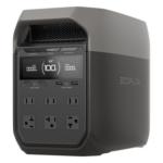 ECOFLOW EFD3 – Estación de Energía Portátil / 1024 Wh / 6 Salidas AC 1800 W / 4 USB-C 100 W / Carga Solar 500 W / Wi-Fi y Bluetooth
