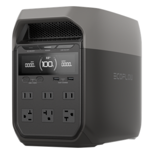 ECOFLOW EFD3 – Estación de Energía Portátil / 1024 Wh / 6 Salidas AC 1800 W / 4 USB-C 100 W / Carga Solar 500 W / Wi-Fi y Bluetooth