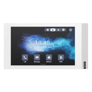 AKUVOX S562W/WHITE – Monitor SIP Linux / Pantalla Táctil 7 Pulgadas / Wi-Fi 6 / PoE / 8 Entradas de Alarma / Instalación Horizontal o Vertical