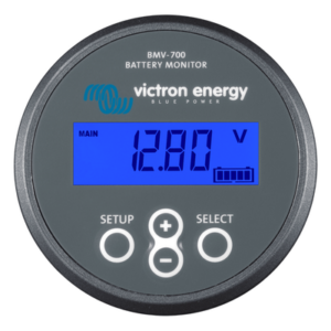 VICTRON ENERGY BMV700 – Monitor de Baterías / Monitoreo en Tiempo Real / Bluetooth Smart / Shunt 500A / Voltaje hasta 385 VDC / Entrada Auxiliar