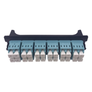 LINKEDPRO BY EPCOM LP-FO-LC-D12-MM – Placa Acopladora / 12 Puertos LC Duplex / Fibra Multimodo / Compatible ODF-8024