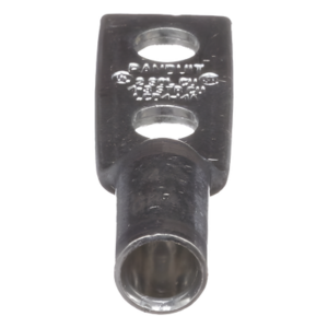 PANDUIT LCD4-14A-L – Zapata de compresión LCD4-14A-L para cal. 4 Awg, Doble barreno para tornillo prisionero de 1/4, Espaciado de orificio 16mm, 1 Pz