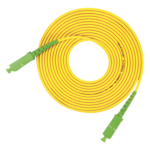 LINKEDPRO BY EPCOM LP-FO-SCA-SCA-03 – Jumper de Fibra Óptica / SC/APC a SC/APC / Monomodo OS1/OS2 / Simplex / 3 m (9.84 ft) / 2 mm