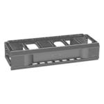 HOFFMAN DCHS1 – Organizador de Cables Horizontal / 1 UR / 19in / 66 Cables Cat 5e/6/6a / Montaje sin Herramientas