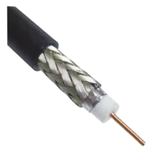LINKEDPRO BY EPCOM LP-240/1000 – Cable Coaxial RG-8/X / 305m (1000 ft) / Baja Pérdida 4.5 dB/100m a 1 GHz / 50 Ohms / Triple Blindaje / Exterior UV