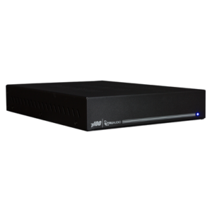 TRUAUDIO T100 – Amplificador Clase D / 2 Canales / 100W @ 8Ω / 150W @ 4Ω / Salida Subwoofer / Control IR / Voltaje Dual 110-240 VCA / Salidas en Bucle
