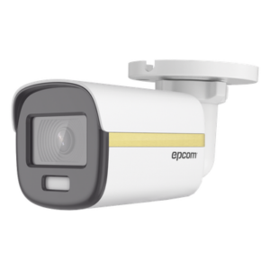 EPCOM B4K-TURBO-C – Cámara Bala TURBOHD / 4K 8 Megapixel / Luz Blanca 20 m (65.6 ft) / WDR 130 dB / IP67 / Metal
