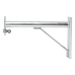 LINKEDPRO BY EPCOM LP-BDE040 – Brazo de Extensión para Fibra Óptica / 40 cm (15.7 in) / Acero Galvanizado en Caliente / 2 kg / Compatible con Herrajes Tipo J / ADSS y Mini-ADSS