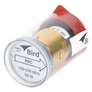 BIRD TECHNOLOGIES 50C – Elemento de Medición RF / 50 Watt / 100-250 MHz / Conector 7/8" en Línea / Compatible con Wattmetro BIRD 43