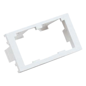 PANDUIT CHF2MIW-X – Inserto Plano de 1/3, Espacio para Dos Módulos Mini-Com®, Color Blanco Mate