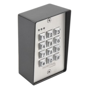 AccessPRO Industrial PRO-KEYPAD-1V2 – Teclado de Control de Acceso / 1,200 Usuarios / 3 Grupos Independientes / 3 Relevadores / Salida Wiegand / Antivandálico / Retroiluminación LED