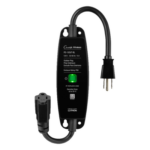 LUTRON CASETA WIRELESS PD15OUTBL – Enchufe Inteligente para Exteriores / 15 A / 1/2 HP / RF 18 m (59.1 ft) / Control Pico Directo / GFCI / Negro