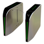 ZKTECO FBL300 – Torniquete de Barrera Flap / Un Solo Carril / 30 Personas por Minuto / Apertura 1 s / Acero Inoxidable / Indicadores LED / Alarma por Acceso Denegado