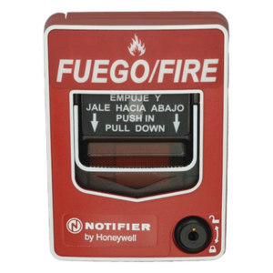 NOTIFIER NBG-12WLSP – Estación Manual de Pull Direccionable / Inalámbrica SWIFT Clase A / Doble Acción / Reset por Llave / Texto en Español