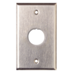 SIEMON XFP-S-01-SS – Placa de Pared Reforzada / Acero Inoxidable / 1 Puerto / IP44 / Industrial