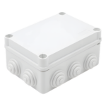 GEWISS GW-44-026 – Caja Estanca de Derivación / PVC Libre de Halógenos / 10 Entradas / IP55 / IK08 / 150x110x70 mm (5.9x4.3x2.7 in) / -24°C a 60°C