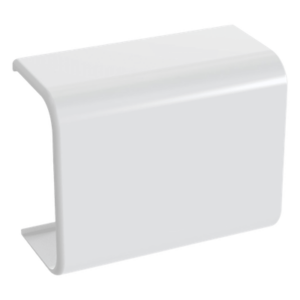 PANDUIT CF10WH-X – Unión Recta para Canaleta / 180° / ABS / Instalación Sin Herramientas / UL94V-0 / FT4 / 0 a 50°C (32 a 122°F)