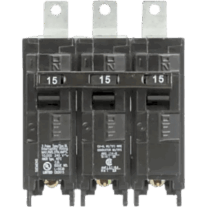 SIEMENS B315 – Interruptor automático atornillable tipo BL 3 polos, 15 amp.