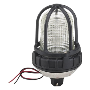 FEDERAL SIGNAL INDUSTRIAL 191XL-024-C – Luz de Advertencia LED para Ubicaciones Peligrosas / Montaje Tubo / 24 VCD / LED Claro / IP66 / UL Clase I-III / -50°C a 66°C