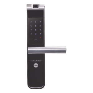 YALE-ASSA ABLOY MX89796 – Cerradura Electrónica Autónoma / Biométrica y Teclado / 100 Usuarios / Puertas 35 a 90 mm / Salida Antipánico / Alarma de Intrusión