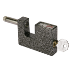 PHILLIPS-ASSA ABLOY MX301 – Candado de Seguridad / Pasador Estrecho Anti-Palanca / 5 Pernos de Combinación / Cuerpo Aleación Metálica 71 mm (2.8 in) / Acabado Cromo Martillado