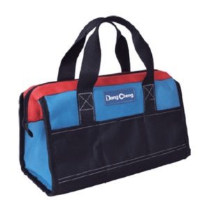DONGCHENG DNG-BPK – Bolsa Portaherramientas / Tejido Oxford Doble Capa / 16 in (40.6 cm) / Múltiples Bolsillos / Costura Reforzada