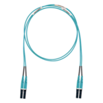 PANDUIT FX2ELLNLNSNM003 – Jumper de Fibra Óptica / Multimodo OM3 50/125 / LC-LC Dúplex / LSZH / 3 m (9.84 ft) / 1.6 mm