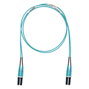 PANDUIT FX2ELLNLNSNM003 – Jumper de Fibra Óptica / Multimodo OM3 50/125 / LC-LC Dúplex / LSZH / 3 m (9.84 ft) / 1.6 mm