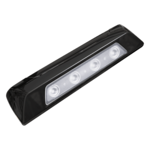 SIGNALPRO SPW12-B – Luz de Escena LED / 4 LED / 1400+ Lúmenes / 12~24 VDC / IPX7 / ECE R10 / CISPR 25