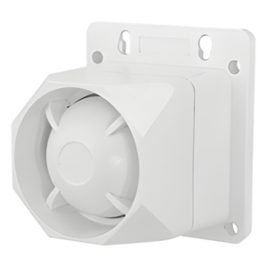 SFIRE SF-748A – Sirena Exterior / 112 dB a 100 cm / 25W / Rango 1.5 a 3.5 kHz / Dos Tonos / ABS con Protección UV