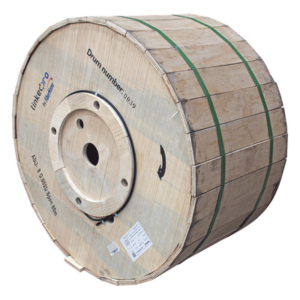 LINKEDPRO BY FIBERHOME MINI-ADSS-08C/4KM – Cable Fibra Óptica Aérea Mini ADSS / 8 Hilos Monomodo G.652D / Span 80 m (262.5 ft) / Cubierta MDPE / -20°C a +65°C